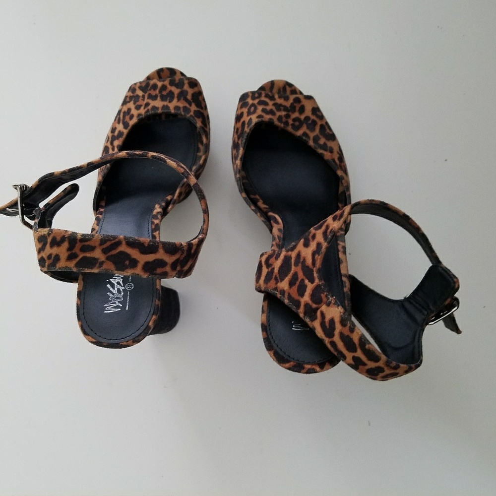 Merona Leopard Print Heels